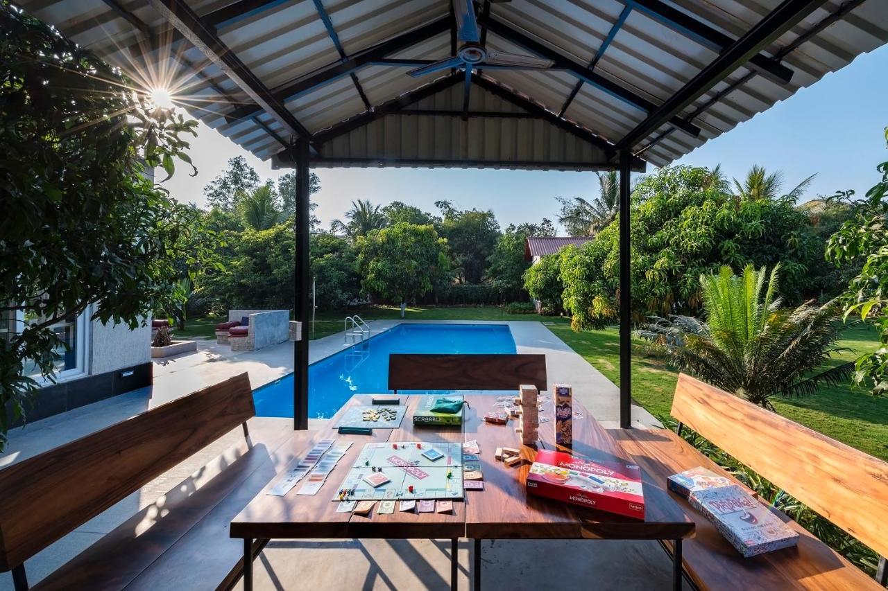 Saffronstays Casa Manga, Karjat - Pet-Friendly Pool Villa Near Nd'S Film World And Saltt Екстериор снимка